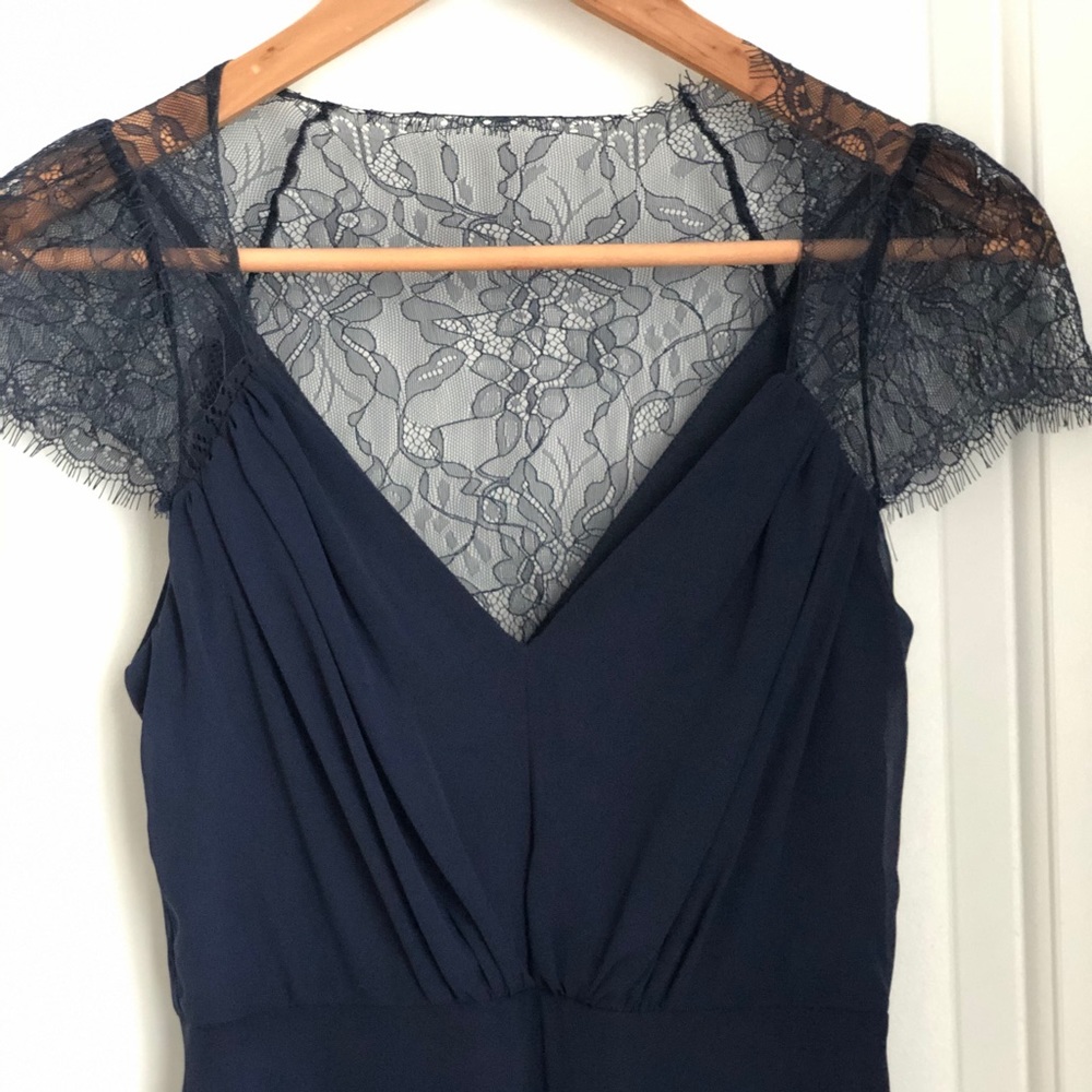 ASOS Navy blue formal long dress (still has tag)
